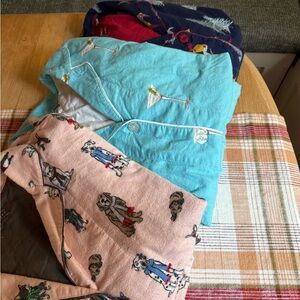 3 Sets PJ Salvage Flannel Holiday Pajamas - all XL